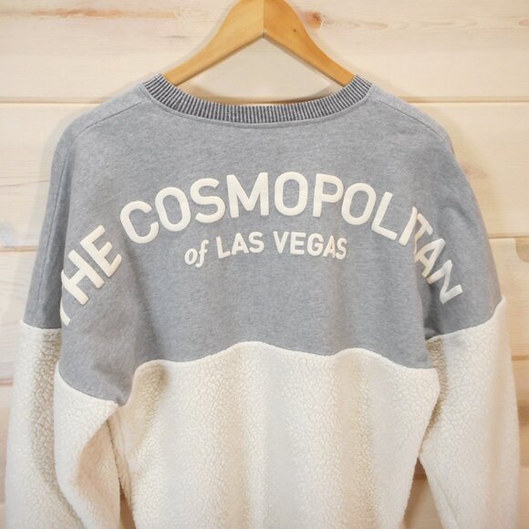 The Cosmopolitan Las Vegas Spirit Jersey Faux Sherpa Pullover Sweatshirt Size S - Picture 4 of 10